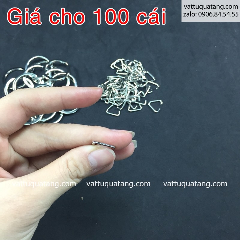 Dây móc khóa loại không dây 100 cái/bịch