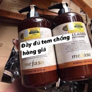 Cặp dầu gội collagen chuyên phục hồi tóc hư tổn
