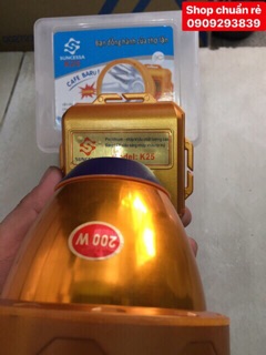 Đèn sạc đội đầu sạc siêu sáng 200w K-25