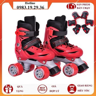 COMBO GIÀY PATIN TRẺ EM CAO CẤP + BẢO HỘ TAY CHÂN