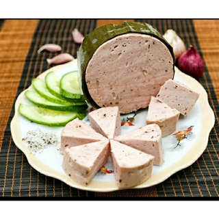 1 Chả Lụa(heo) Cô 4 Đặc Sản Bình Định  (1 cây 500gr)