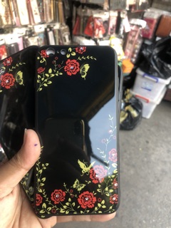 Ốp đính đá mặt gương cao cấp iphoneX,7plus8plus