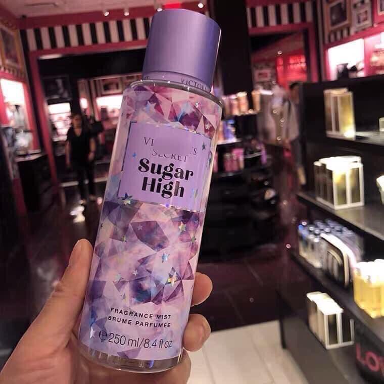 Xịt thơm Body mist candy baby Victoria's Secret 250ml Mẫu Mới Đủ 4 Mùi Hương Quyến Rũ