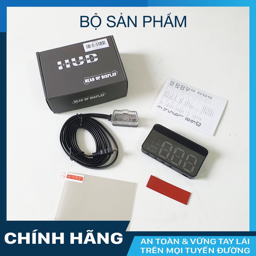 BỘ HIỂN THỊ TỐC ĐỘ HUD A100s Plus dành cho xe hơi New 2023