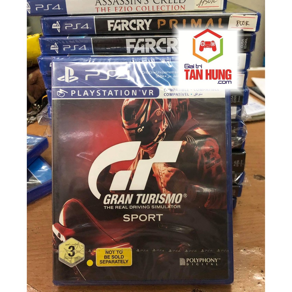 Đĩa Game Ps4 Gran Turismo The Real Driving Simulator Sport