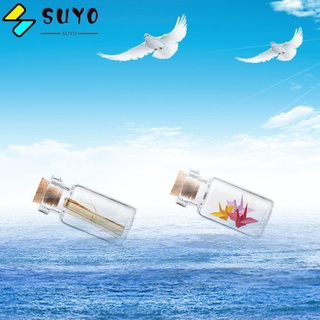 Bộ 10 Lọ Thủy Tinh Mini Trong Suốt Có Nút Bần