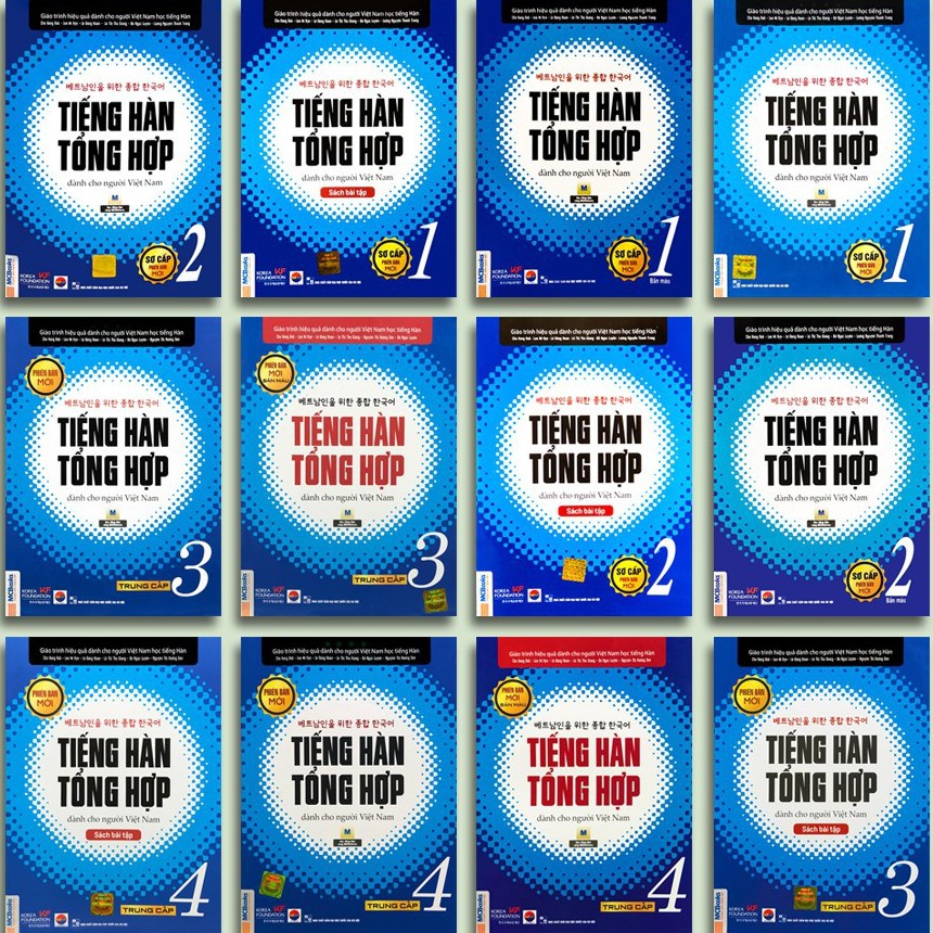 Sách - Giáo Trình Tiếng Hàn Tổng Hợp Dành Cho Người Việt Nam Sơ Cấp & Trung Cấp