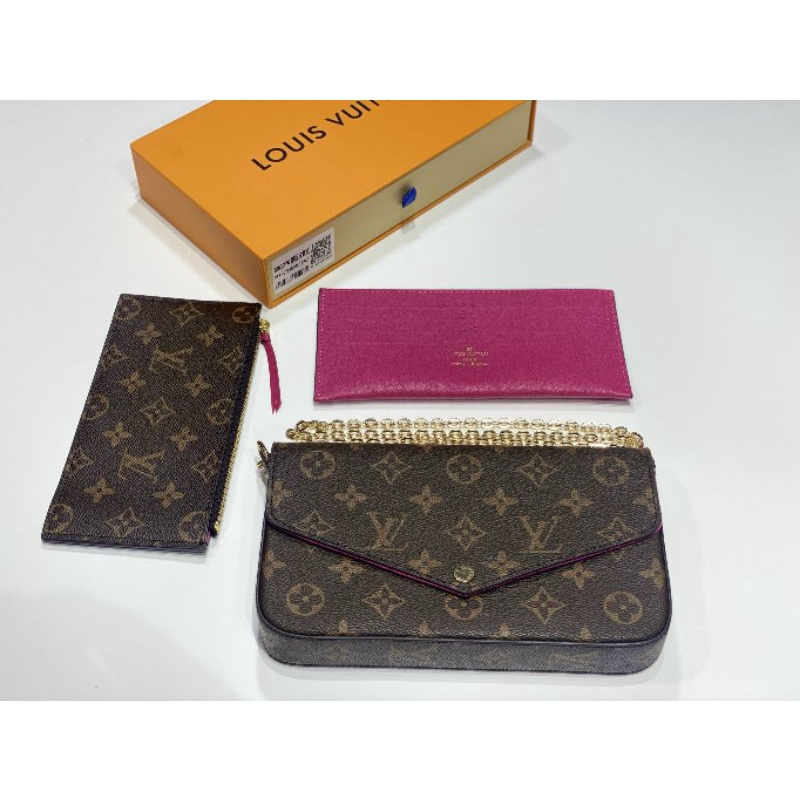 Clutch nữ LV bộ 3 siêu vip bản đẹp xuất sắc