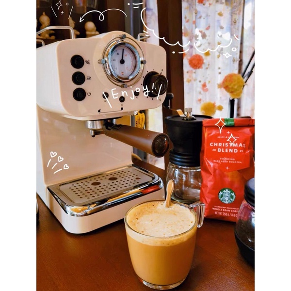 Máy pha cafe Lifease phong cách retro vintage