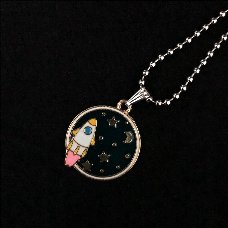 Dây Chuyền Họa Tiết Phi Hành Gia Vũ Trụ Hoạt Hình 16047