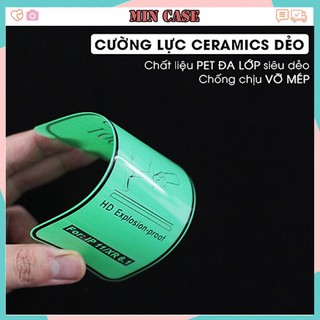 Cường lực iphone Dẻo 100D Full màn , Cường lực iphone 6 - iphone 12 Promax ( Tặng Giấy lau  kính )