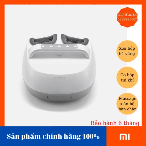 Máy massage chân Xiaomi Leravan LJ-ZJ008 LF-ZJ007 massage toàn bộ bàn chân xoa bóp 64 vùng