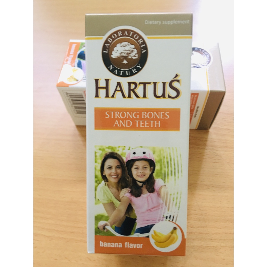 Canxi Hartus nhập khẩu Châu Âu, bổ sung Canxi, vitamin K+D3, phát triển chiều cao tối đa.