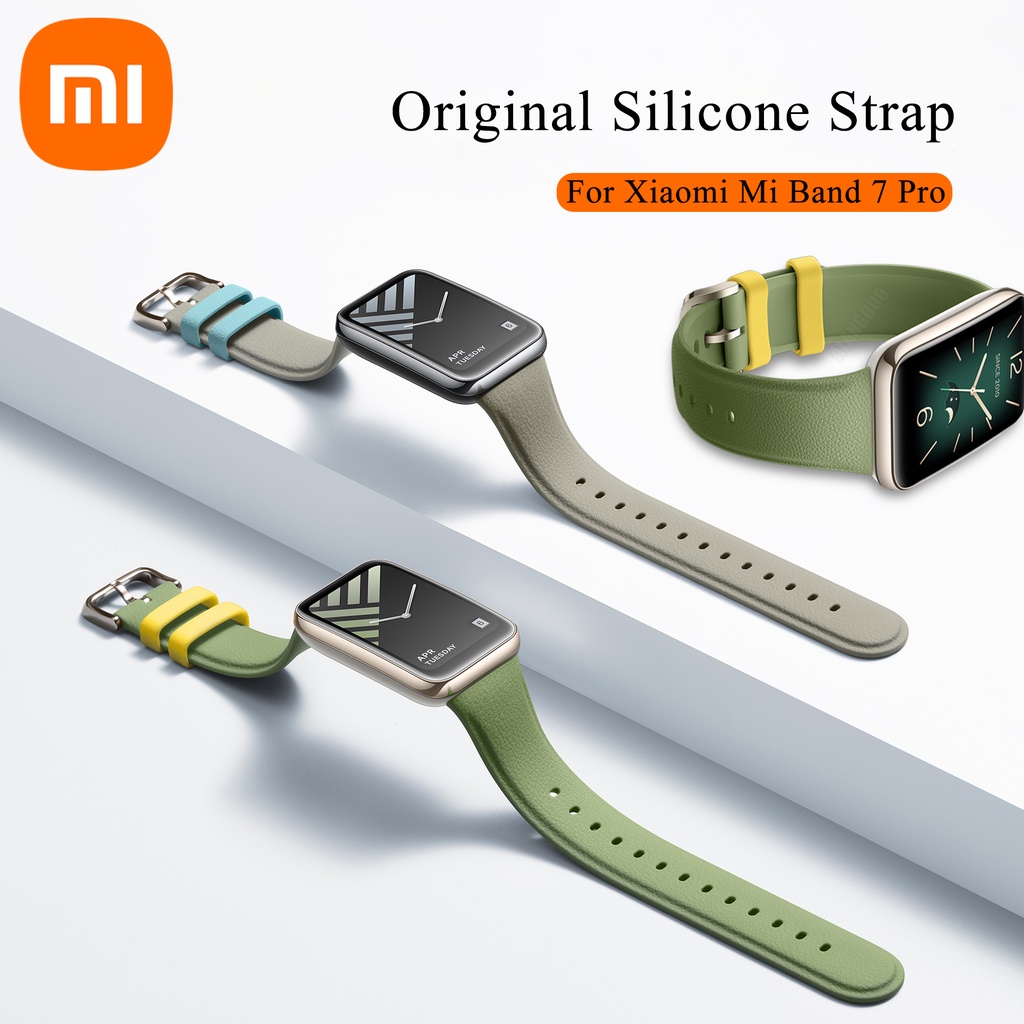 Dây Đeo Tay Thay Thế Bằng Da 100% Cho Xiaomi Mi Band 7 Pro Miband 7pro Xiaomi Miband 7pro 2022 Mới
