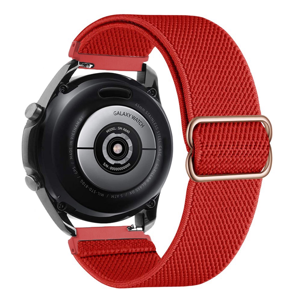 Dây Đeo nylon 20mm / 22mm Cho Đồng Hồ Thông Minh samsung galaxy watch 4 40mm 44mm active 2 / 46mm / 42mm / gear s3 huawei gt / 2e / pro