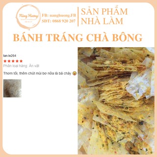 Bánh tráng chà bông (heo) nhà làm thơm ngon,ăn là ghiền, 55k/gói 150gr (hút chân không)