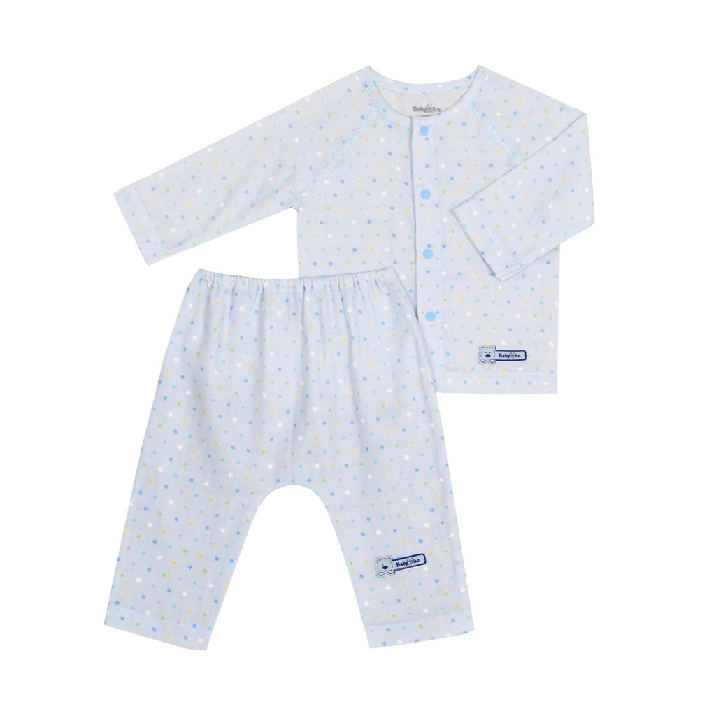 Bộ sơ sinh xô nhật tay dài 1213- BabyOne
