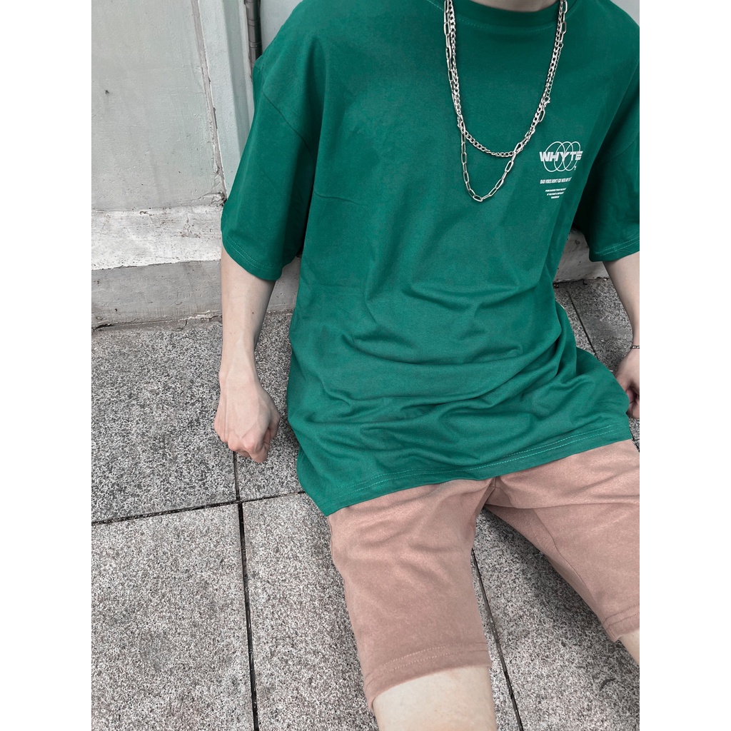 Áo thun tay lỡ nam nữ MEANSTORE phông in hình cotton vải mát form rộng phong cách Ulzzang - Ảnh thật