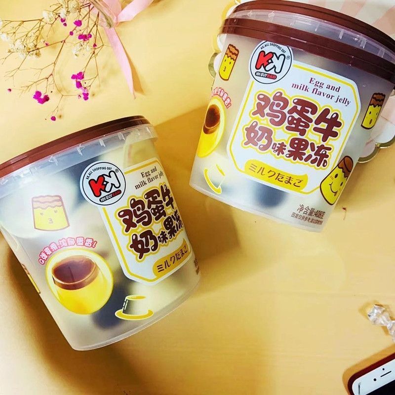 XÔ ĂN VẶT ( Kẹo trà sữa, bánh qui, bánh macaron, pudding)