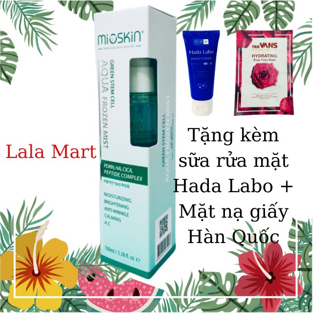 [ Quà Tặng Hấp Dẫn ] Xịt Khoáng Mioskin Tế Bào Gốc Thay Thế 5 Bước Chăm Sóc Da Cơ Bản - Mỹ Phẩm Hàn Quốc Skin Care 5in1