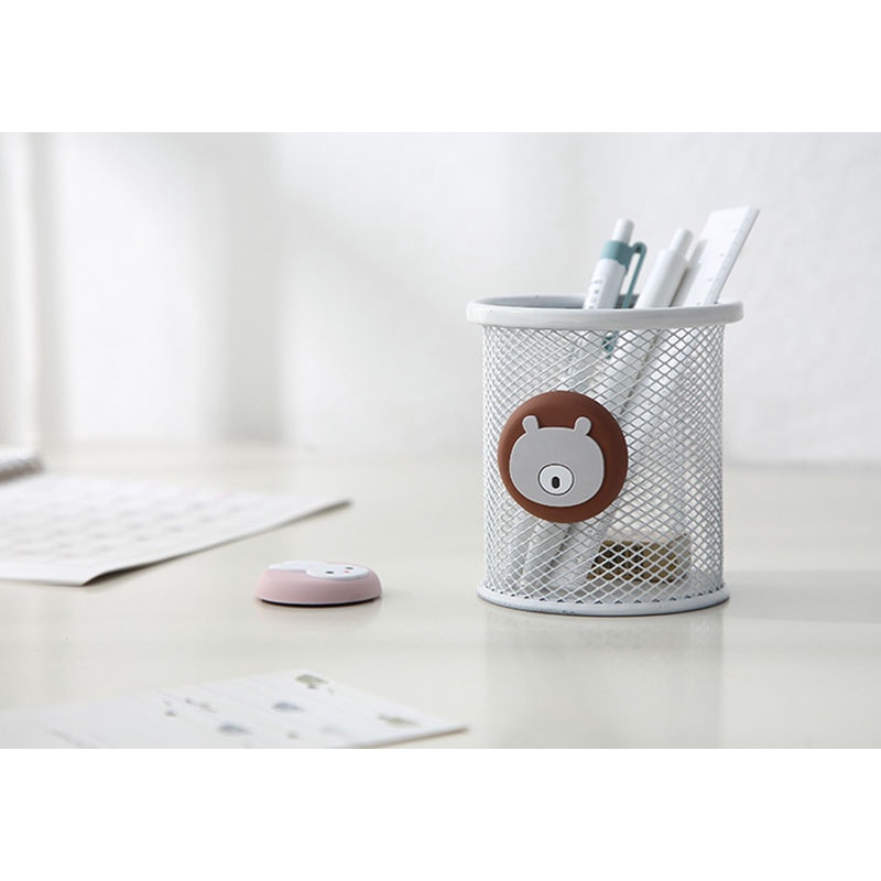 Nam châm tròn hít dán dính trang trí tủ lạnh bảng từ tủ sắt lò viba hình ngộ nghĩnh dễ thương - hickies lacing system