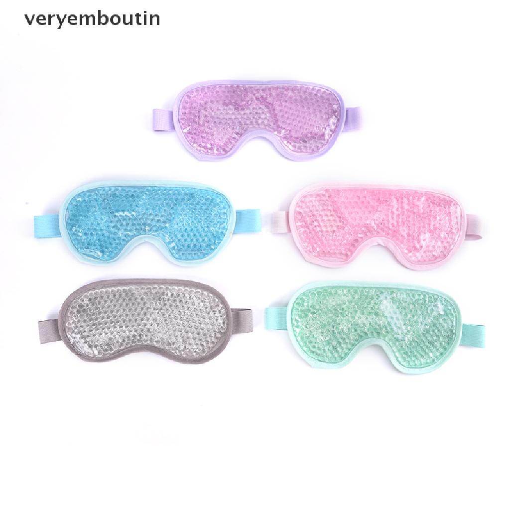 Mặt nạ mắt gel liệu pháp nóng/ lạnh hỗ trợ thư giãn làm đẹp chuyên dụng