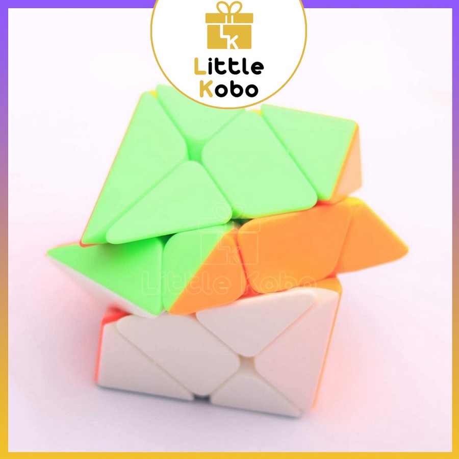 Rubik Axis Cube Stickerless MoYu MeiLong MFJS Rubic Biến Thể Đồ Chơi Trí Tuệ