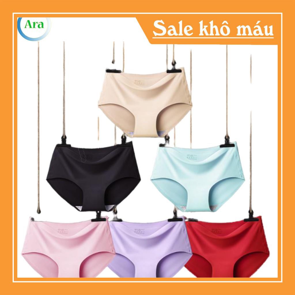 Quần Lót Su FREE SHIP Không Đường May Cao Cấp Không Viền Thấm Hút Mồ Hôi (Đủ màu đủ size) | BigBuy360 - bigbuy360.vn