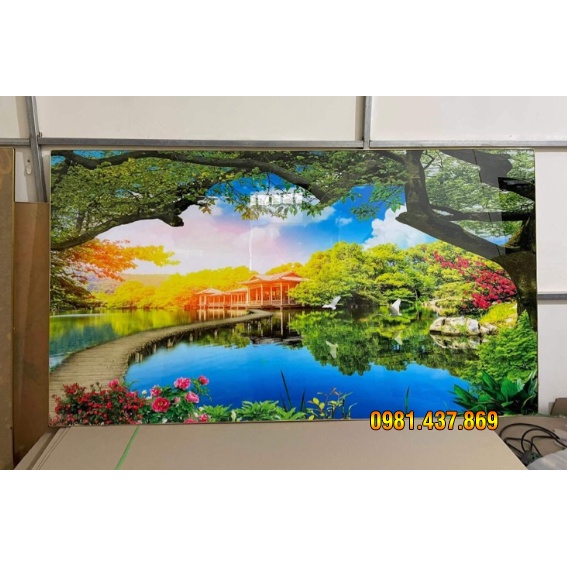 Tranh Đơn 1 Bức Tráng Gương, Tranh Treo Phòng Khách, Phòng Ngủ, Trang Trí Nhà Cửa