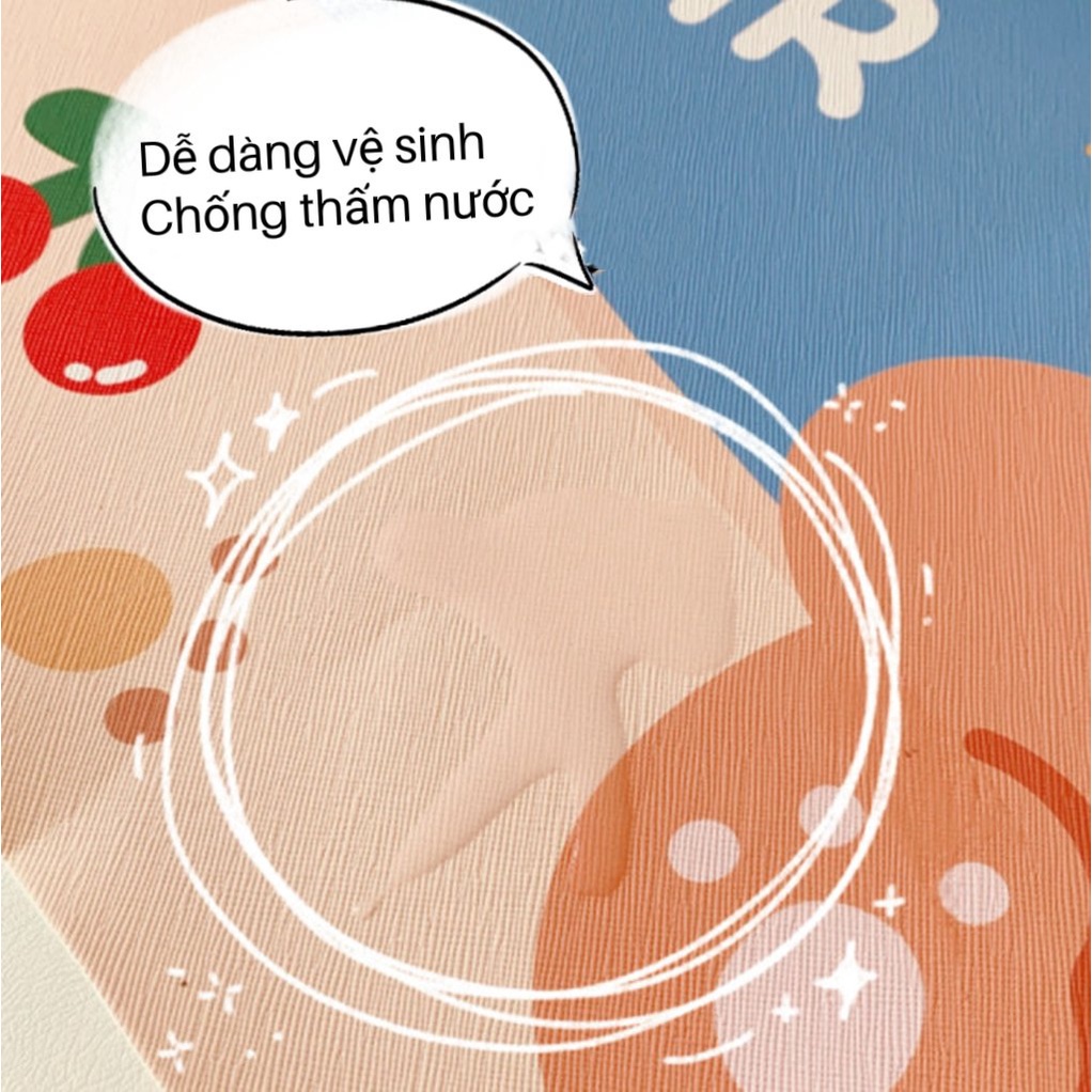 Tấm lót chuột, bàn di chuột dễ thương hình chữ nhật khổ lớn - Thảm trải bàn chống nước trang trí cực đáng yêu