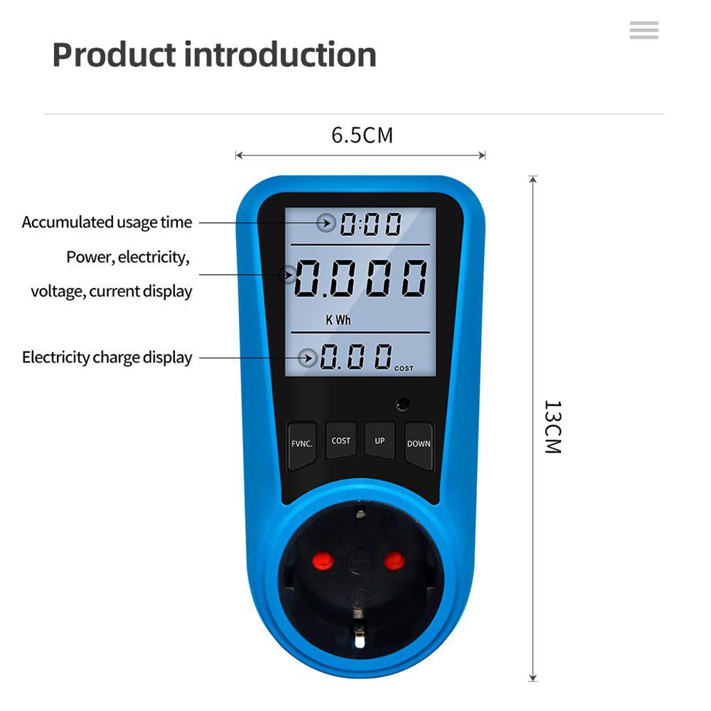 1 Đồng Hồ Đo Dòng Điện AC Chính Xác