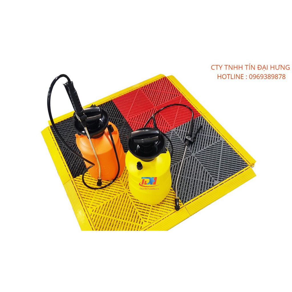 Bình tạo bọt bơm tay màu vàng  6L