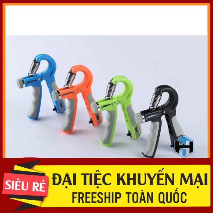 KING SPORT 247 Kìm Bóp Tay, Kìm Tập Cơ Tay, Dụng Cụ Tập Cơ Tay Tập Gym Điều Chỉnh Lực 10-60kg Có Đếm