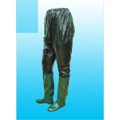 Ủng quần, ủng liền quần lội nước loại 1 lớp Quân Mã đế mềm size 35-43