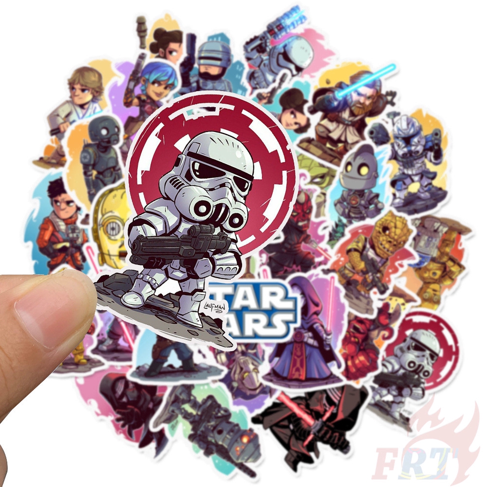❉ Star Wars Series 01 Stickers ❉ 50Pcs/Set Movie Cartoon DIY Fashion Mixed Doodle Decals Stickers