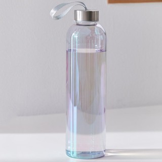 Bình đựng nước thủy tinh trơn bảo vệ môi trường loại 500ml có quai xách (BNT09)