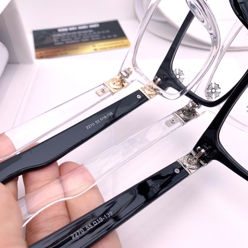 Kính chrome hearts mắt vuông sang trọng 2270