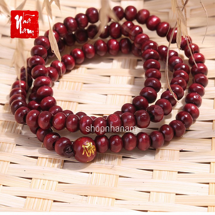 Tràng hạt - phụ kiện trang trí thác khói trầm hương để bàn