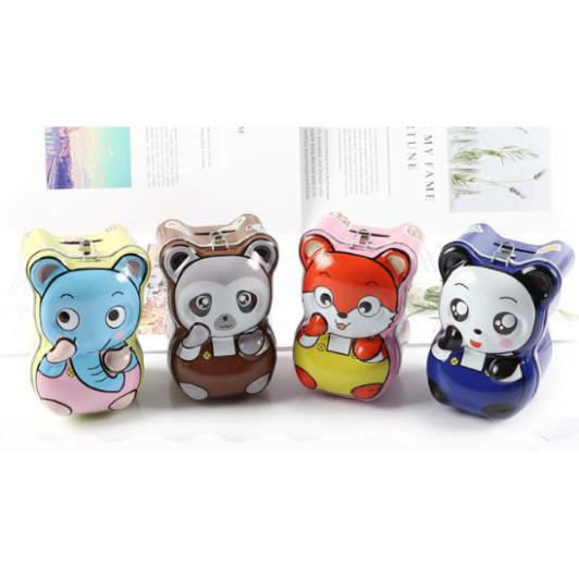 HỘP ĐỰNG TIỀN TIẾT KIỆM BẰNG NHỰA ABS HÌNH ĐỘNG VẬT NHIỀU KÍCH THƯƠC (1230HĐV)