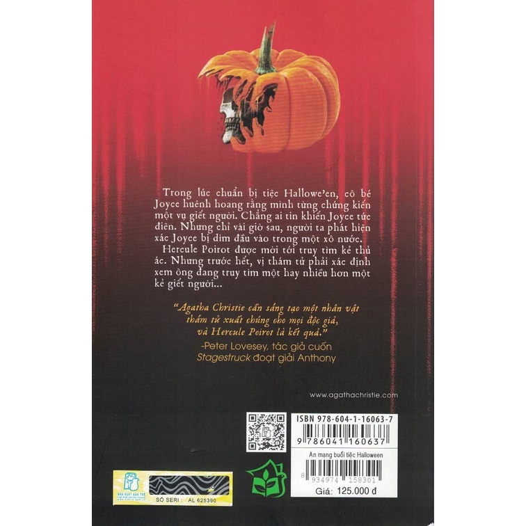 Sách - Án Mạng Tiệc Hallowe'en