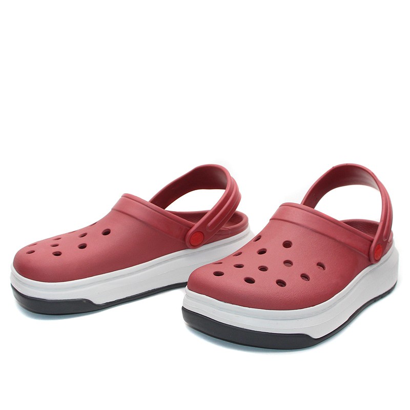 Dép Crocs Thể Thao Đế Dày Unisex Chính Hãng kasut perempuan Dễ Thương Hàng Có Sẵn 206122]