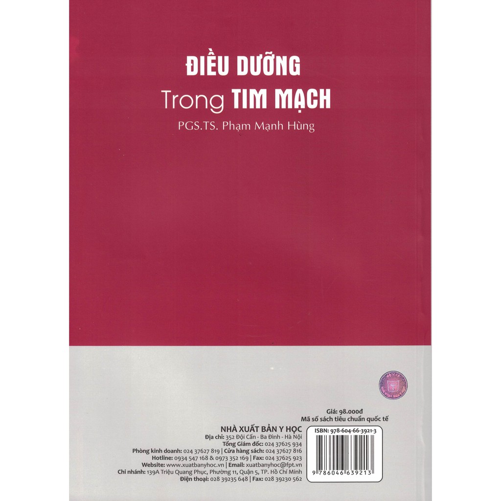 Sách - Điều Dưỡng Trong Tim Mạch