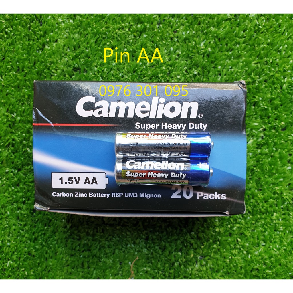 [CAMELION] Pin AA, AAA, Vuông 9V Thông Dụng (Hộp)