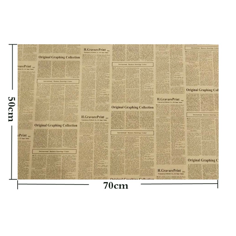 GIẤY BÁO GÓI HOA CHỮ