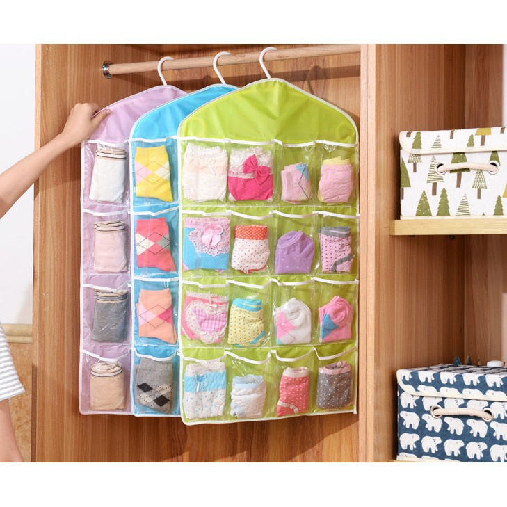 [ SALE TƯNG BỪNG]  Túi treo đồ 16 ô.