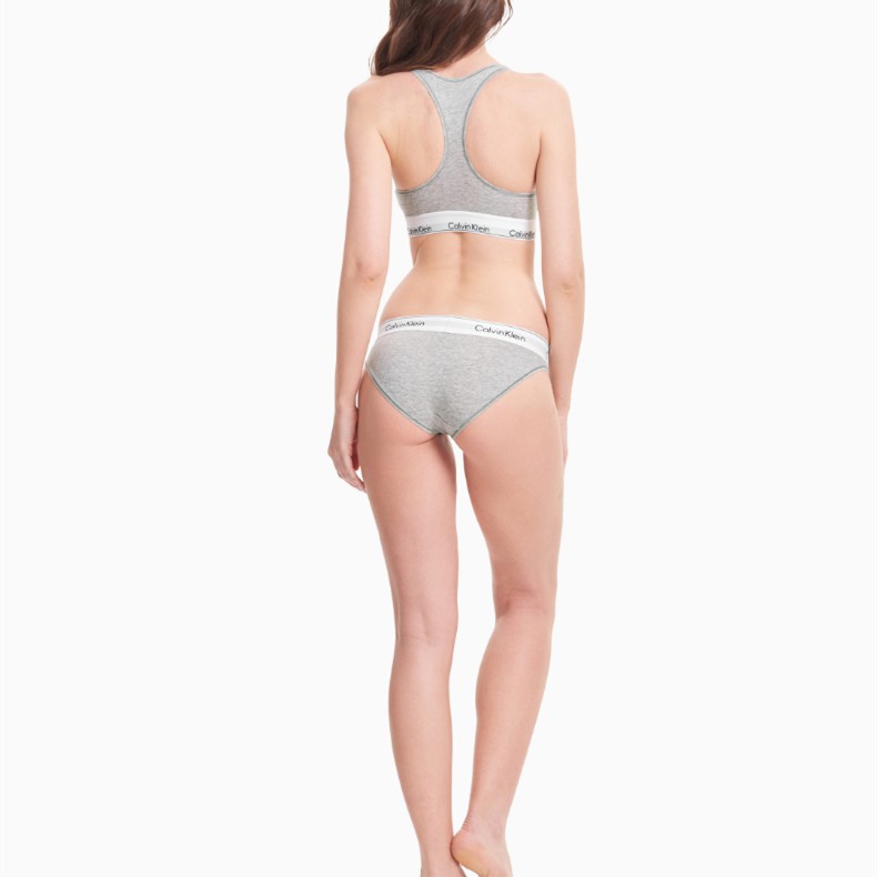 CALVIN KLEIN Quần Lót Nữ In Chữ Klein Không Đường May Thời Trang