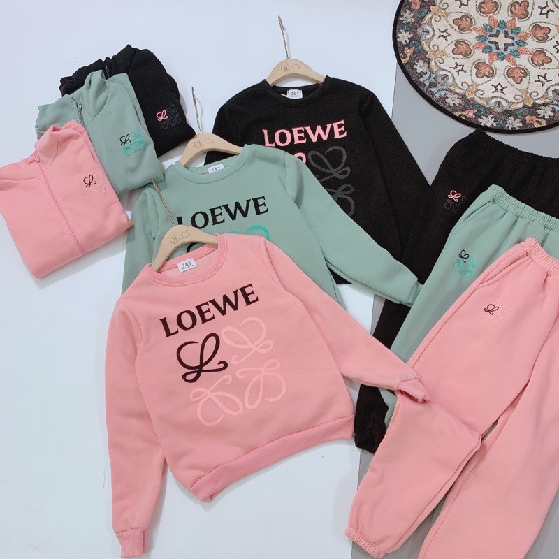 BÁN SỈ SET NỈ BÔNG CHỮ LOVE 3 MÀU CHO NỮ BN26 | BigBuy360 - bigbuy360.vn