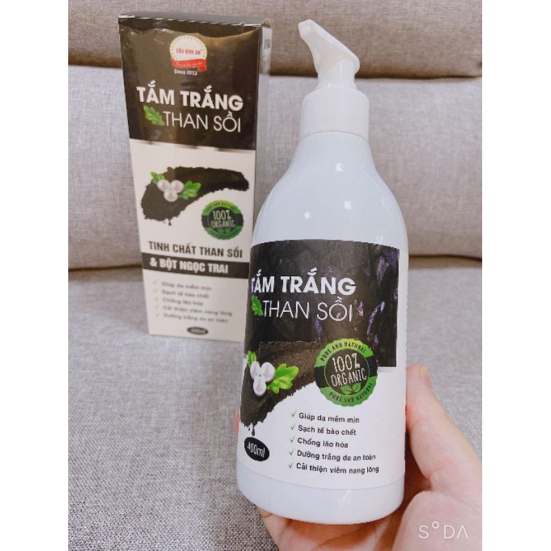 Sữa Tắm Trắng Than Sồi Cầu Bình An | BigBuy360 - bigbuy360.vn