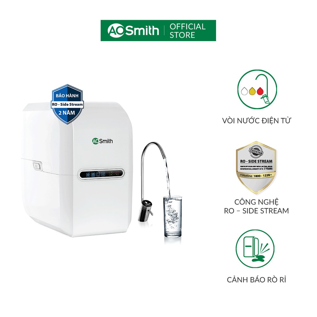 [Mã ELTECHZONE giảm 5% đơn 500K] Máy Lọc Nước A. O. Smith AR75-A-S-2