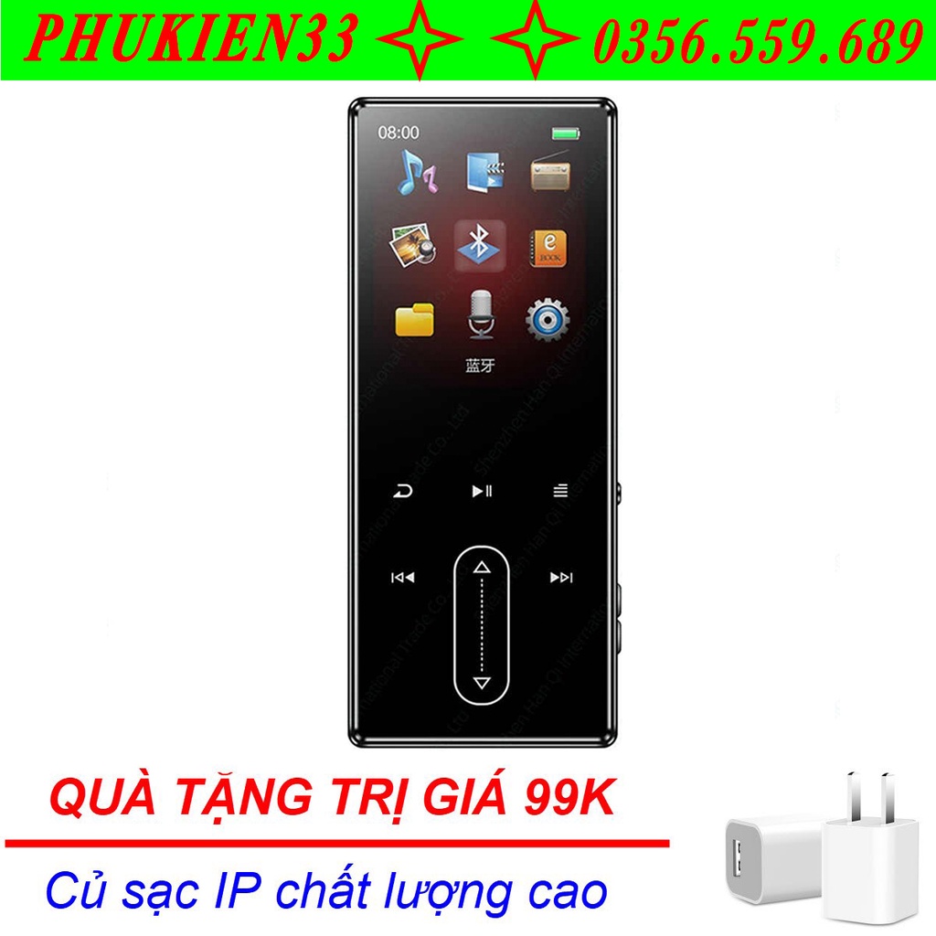 (Quà tặng 99k) Máy nghe nhạc Ruizu D22 8G